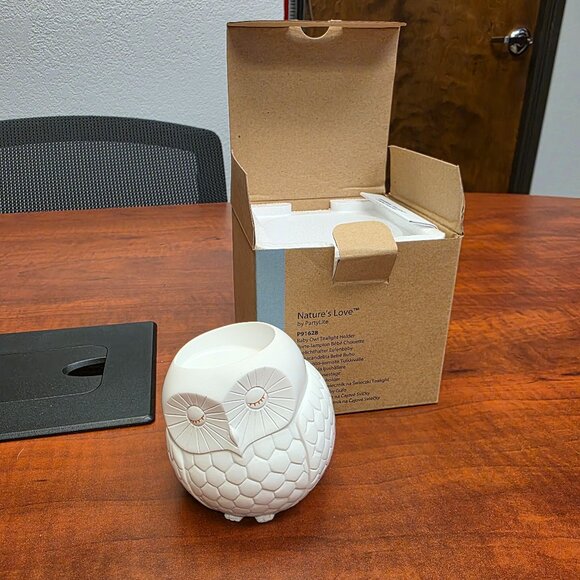 NEW PartyLite BABY OWL Tealight Holder - Picture 6 of 9